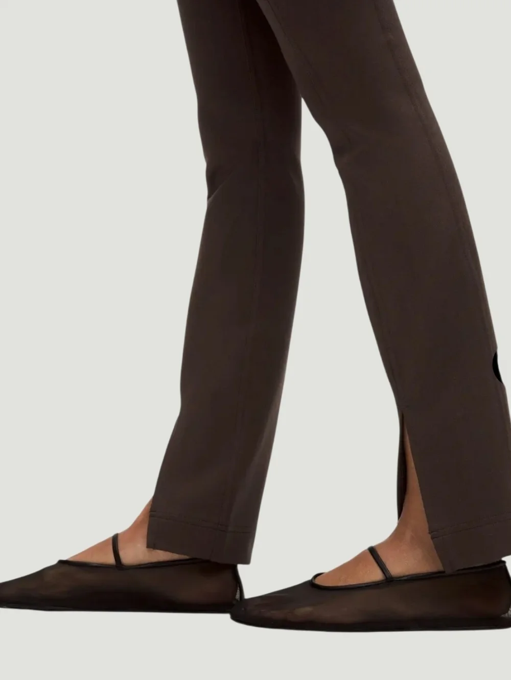 Lululemon Stretch Knit High Rise Pull-On Pants Brown Small